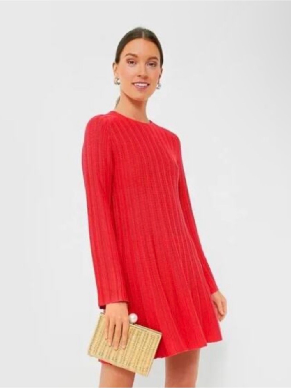 NWT Tuckernuck Pomander Place Adi Knit Dress Size XS RED